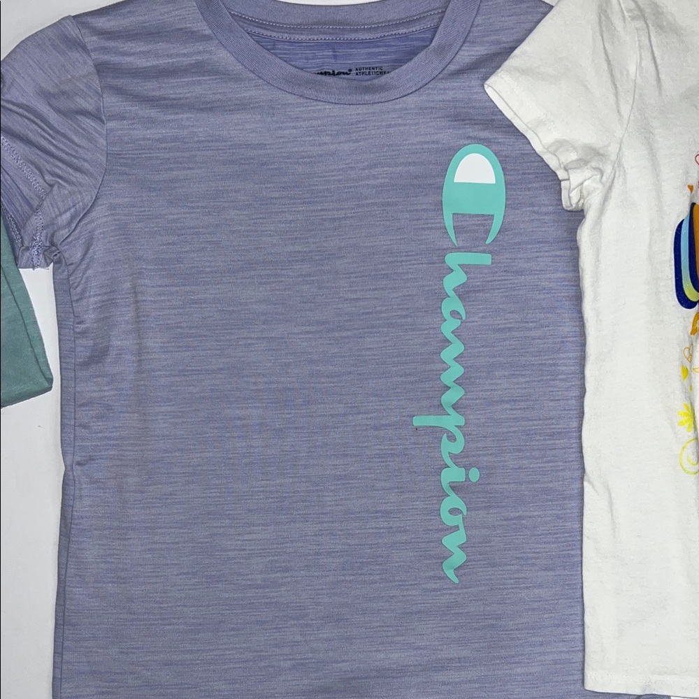 Champion/Cat & Jack Girls size 7 shirt bundle - Picture 4 of 7